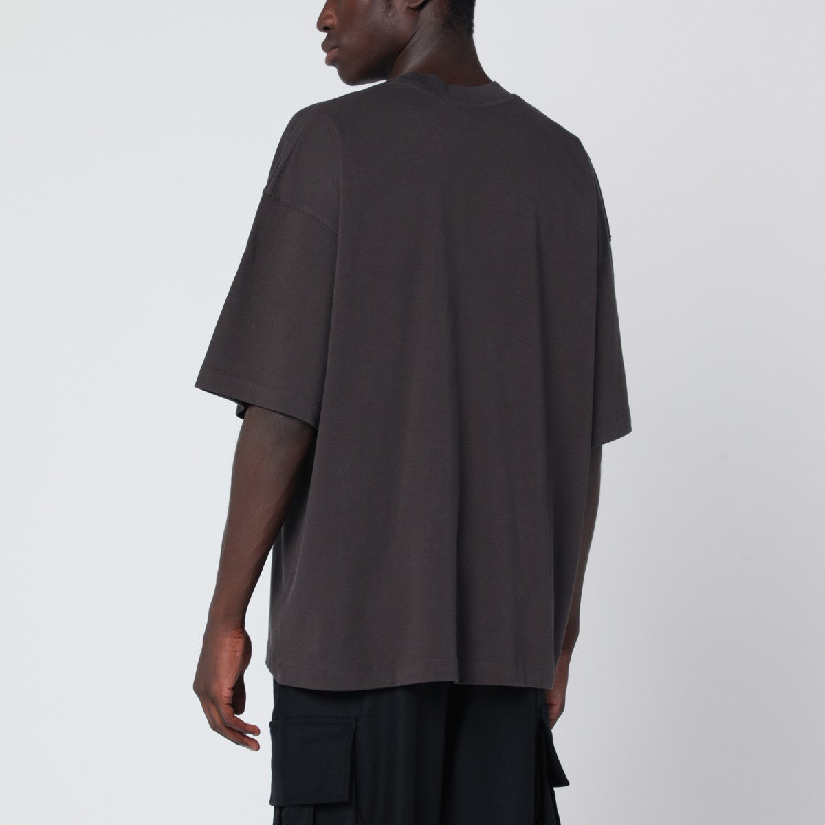 DARKPARK Brown Mick cotton T-shirt Darkpark