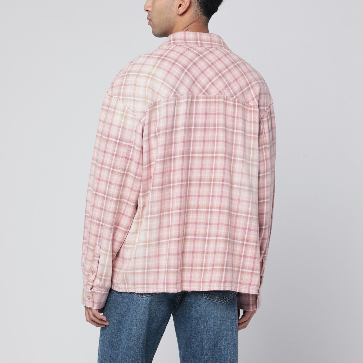 Represent Quartz check flannel shirt Represent