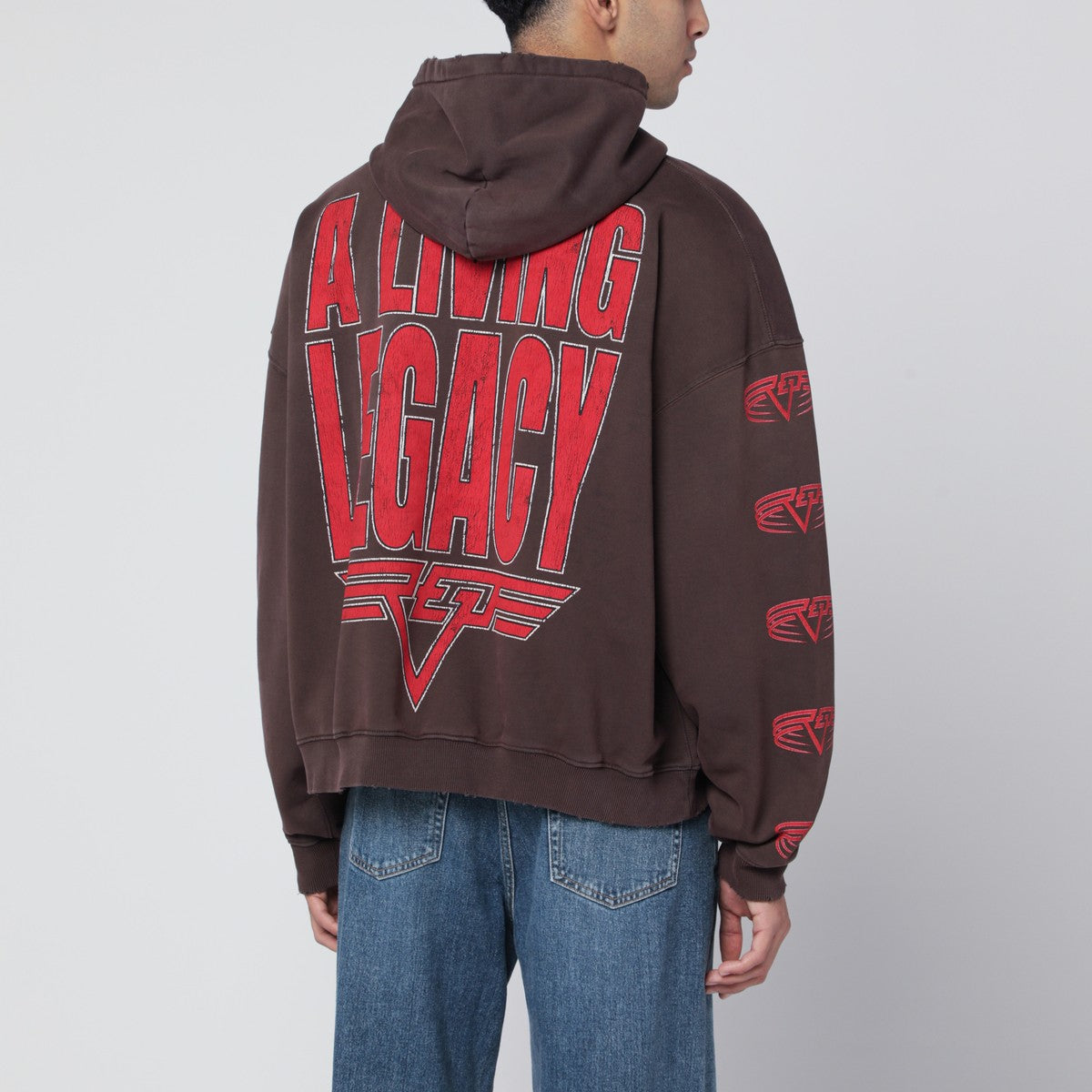 Represent Reversible Living Legacy Tour sweatshirt in black Represent