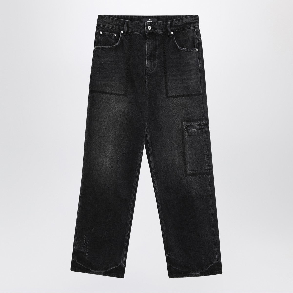 Represent Washed black jeans Represent