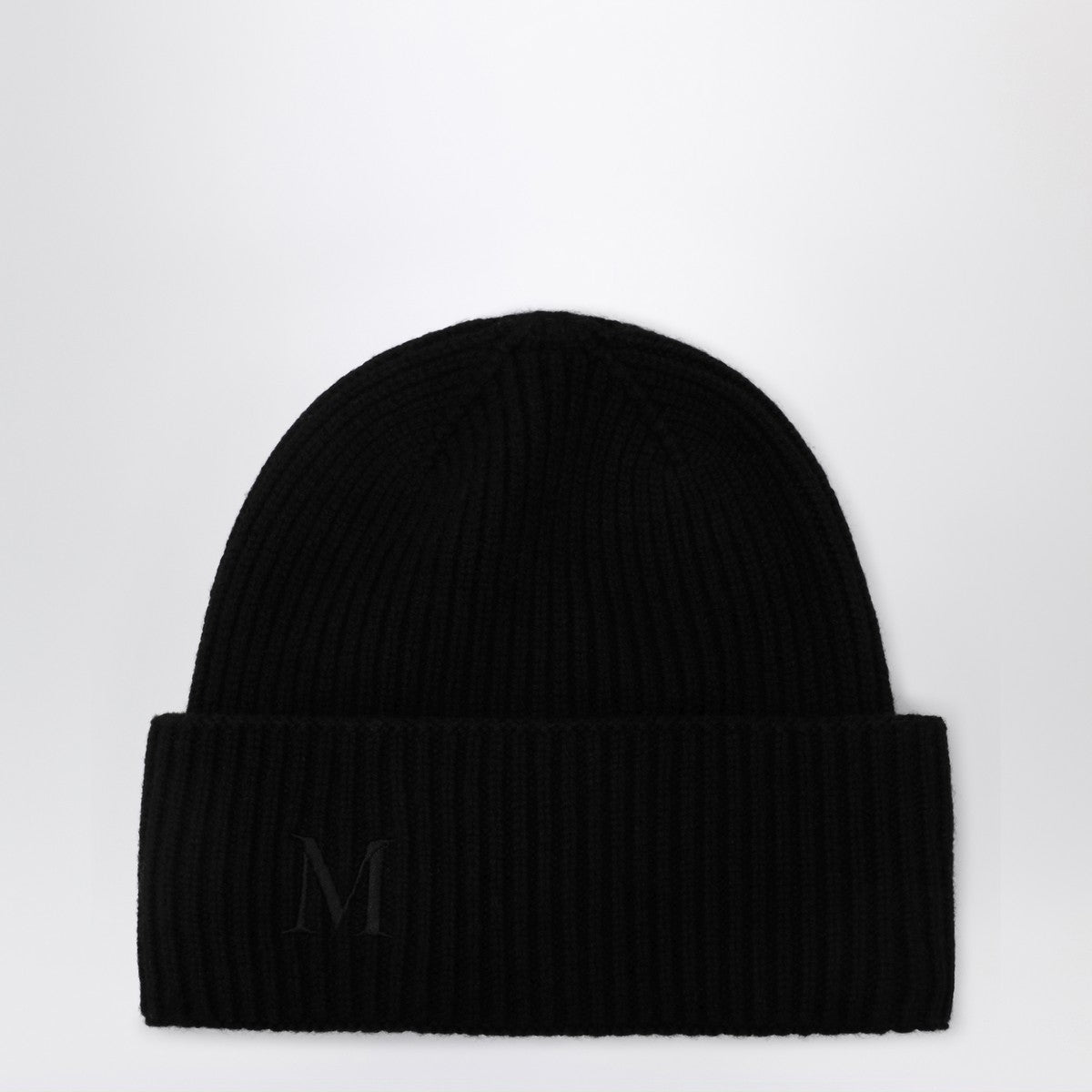 Max Mara Cashmere Beanie in Black Max Mara