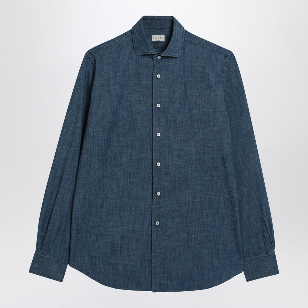 XACUS Blue denim Tailor Fit shirt XACUS