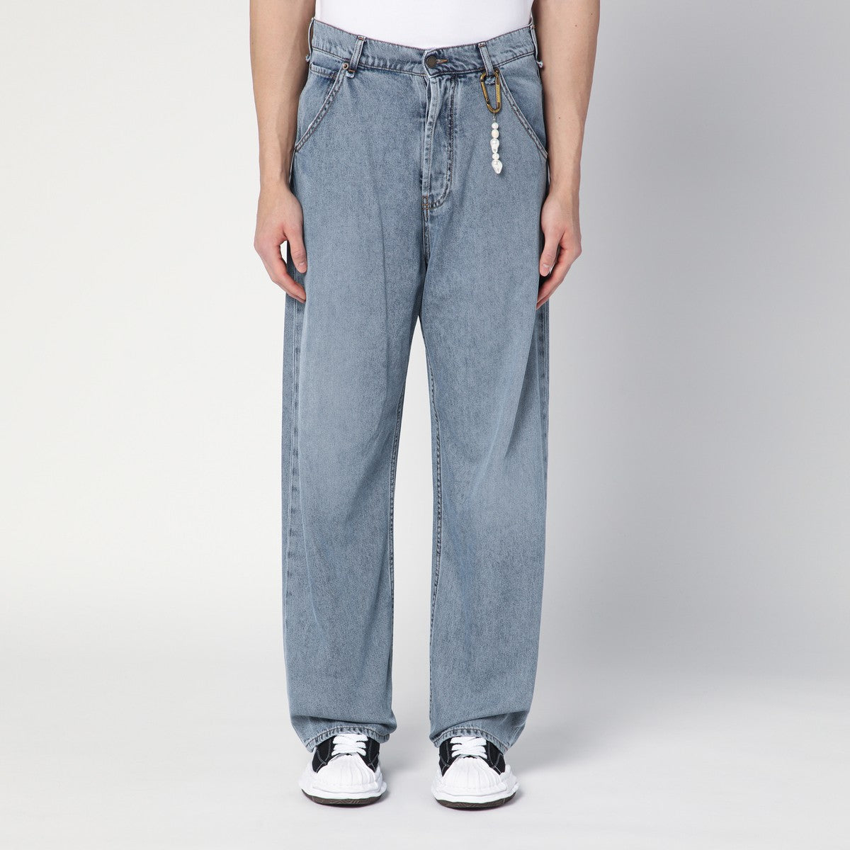 DARKPARK Wide-leg Donte blue washed jeans Darkpark
