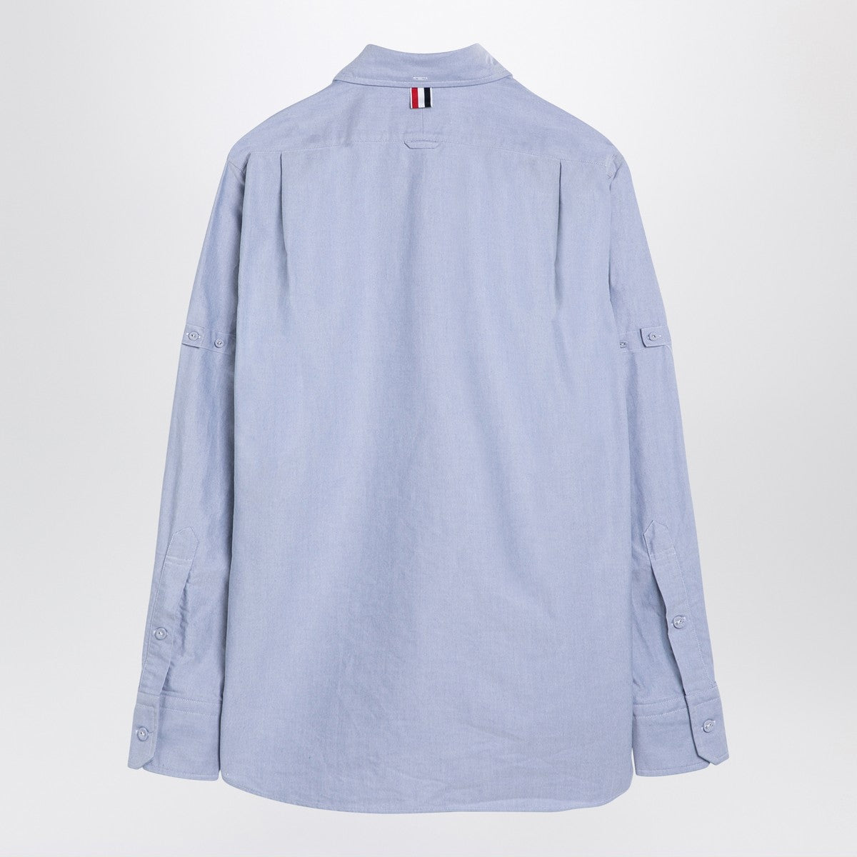 Thom Browne Light blue cotton button-down shirt Thom Browne