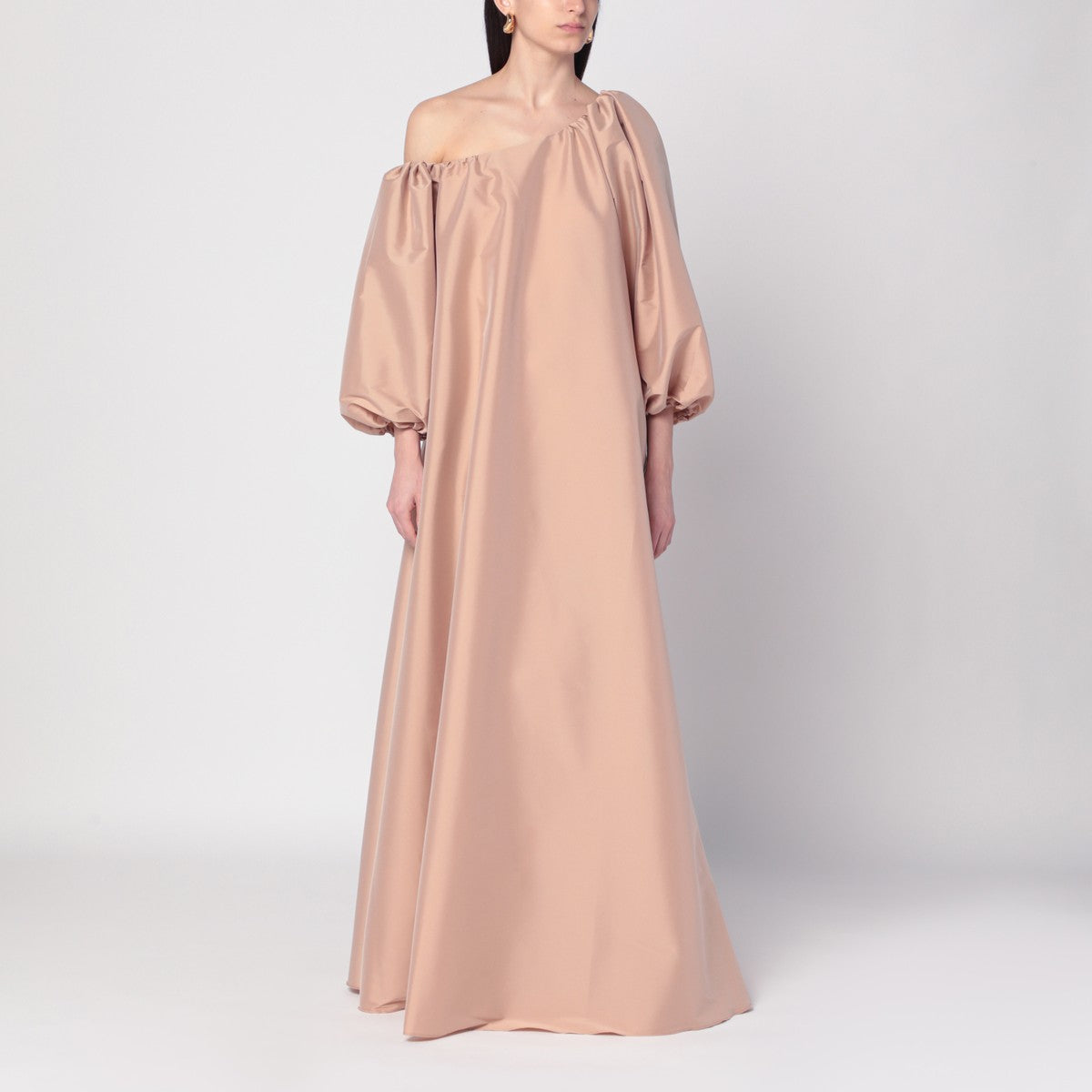 BERNADETTE Loose-fit Nathalie dress in nude BERNADETTE
