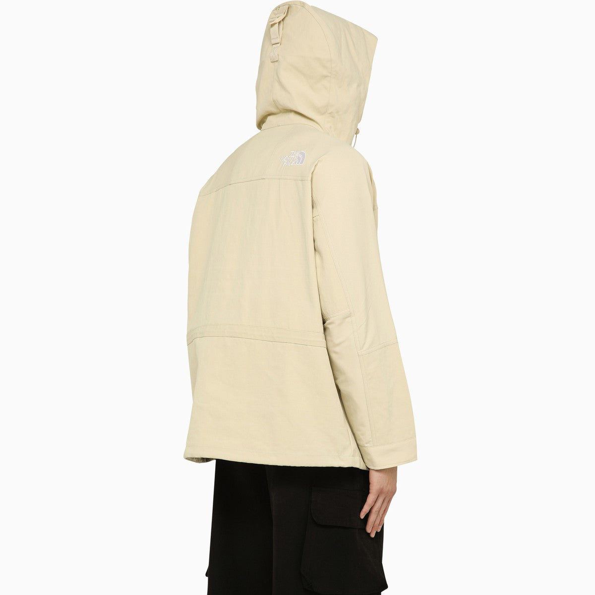 The North Face Light beige light jacket with logo The North Face