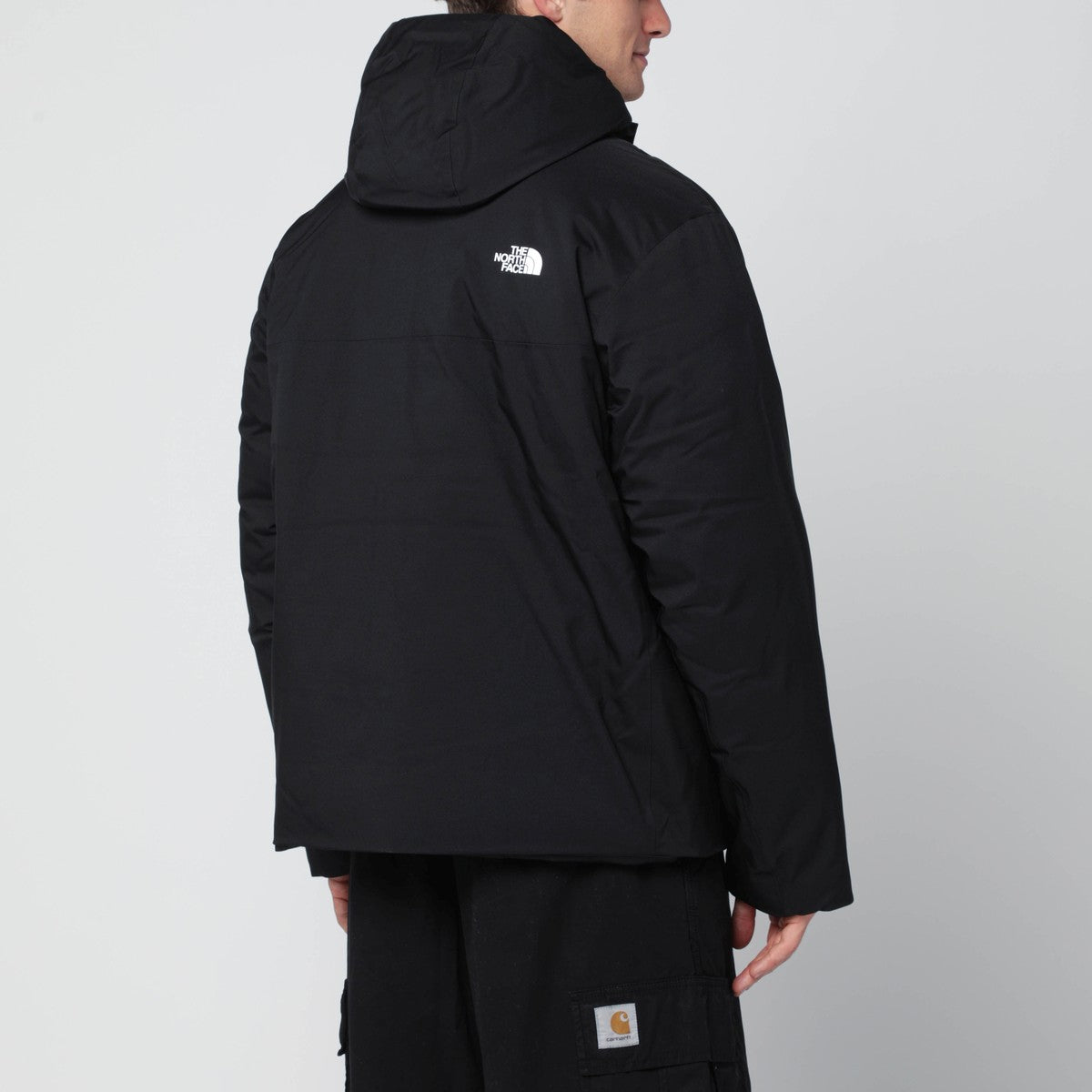 The North Face Black Mountain Range hooded down jacket