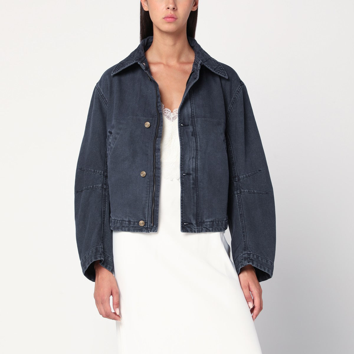 6397 Ink blue denim jacket 6397