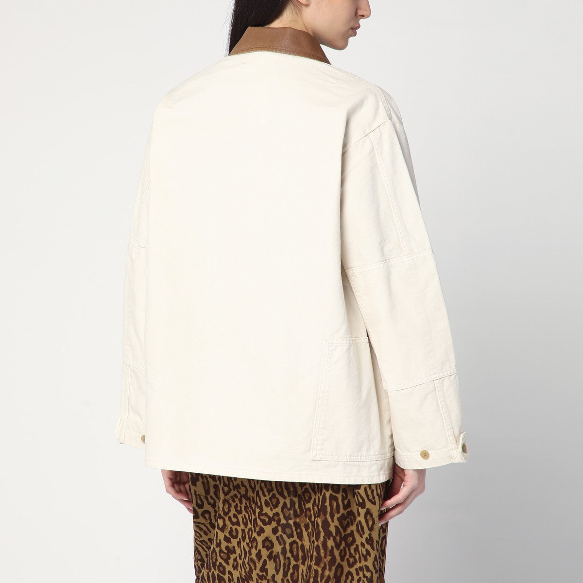 6397 Barn ivory jacket in cotton 6397