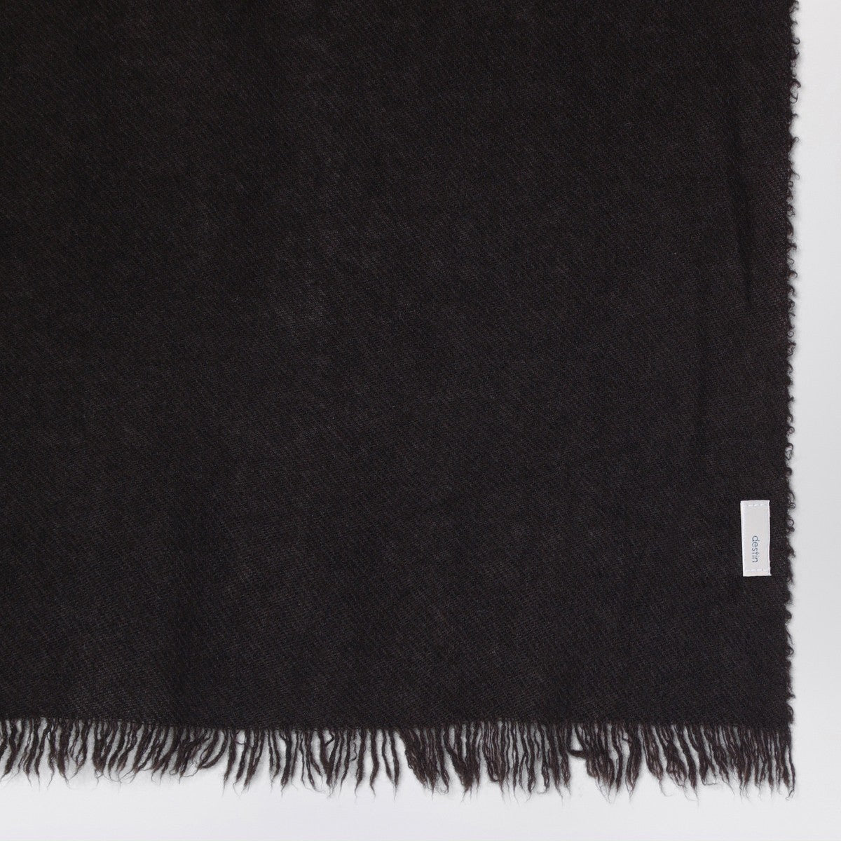 Destin Ebony brown cashmere scarf Destin