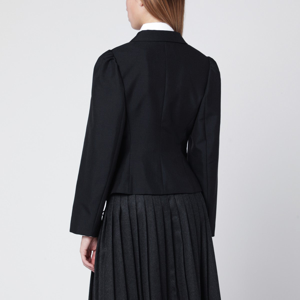 NAMACHEKO Black wool-blend jacket NAMACHEKO