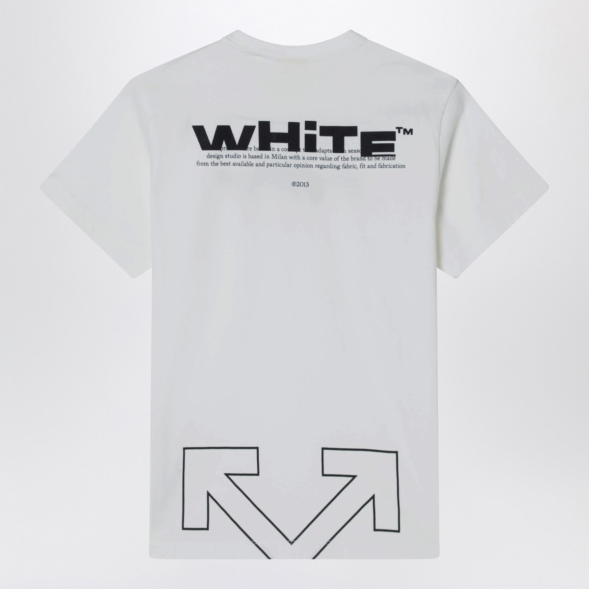 Off White Off-White™ The Type Logo T-shirt white/black Off White