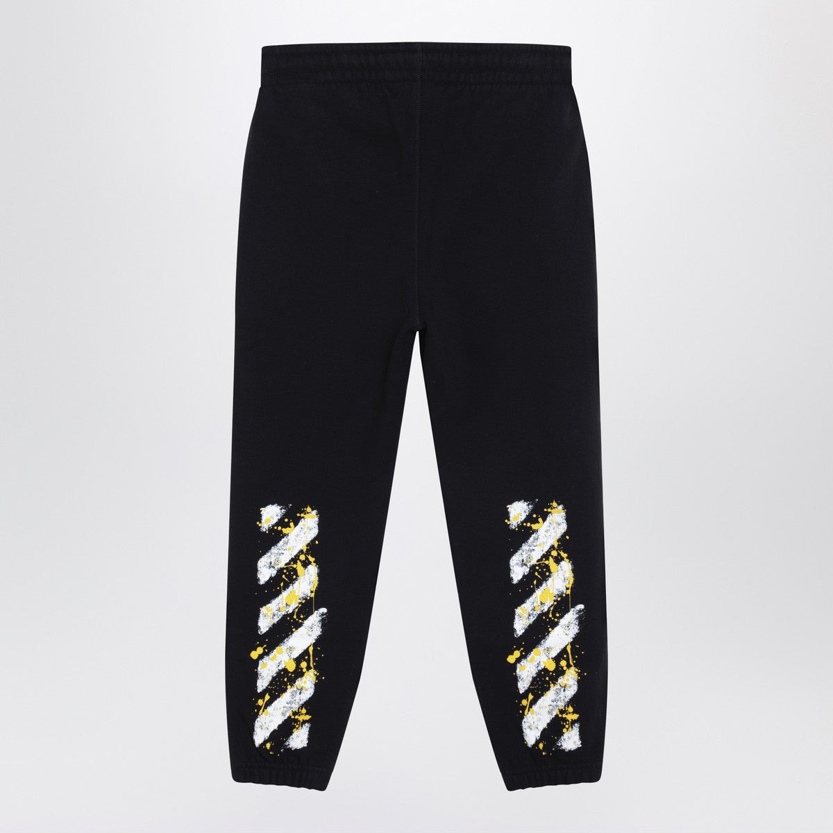 Off White Off-White™ Black Diagonal Splat Logo jogging trousers Off White