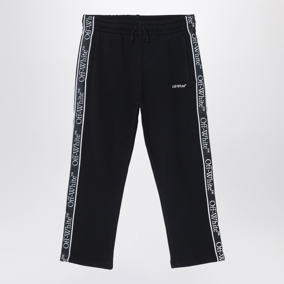 Off White Off-White™ Black cotton jogging trousers Off White