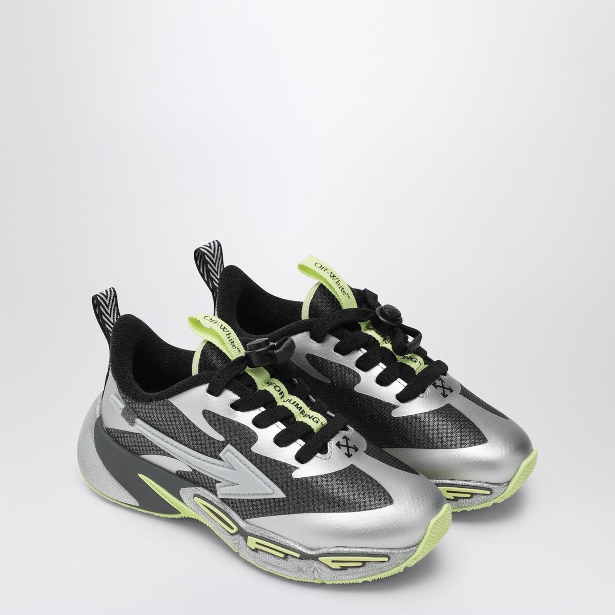 Off White Off-White™ For Jumping sneakers in Dark Grey/Silver Off White