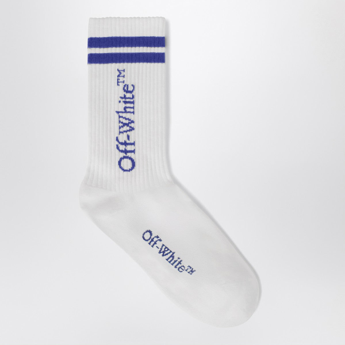 Off White Off-White™ White socks with blue logo Off White