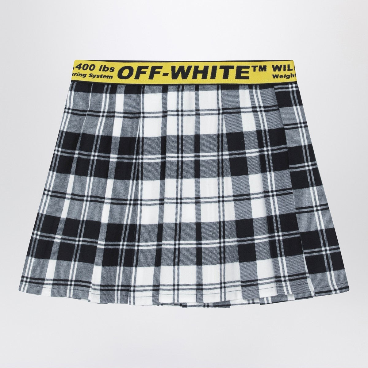 Off White Off-White™ Diagonal checked flannel skirt Off White