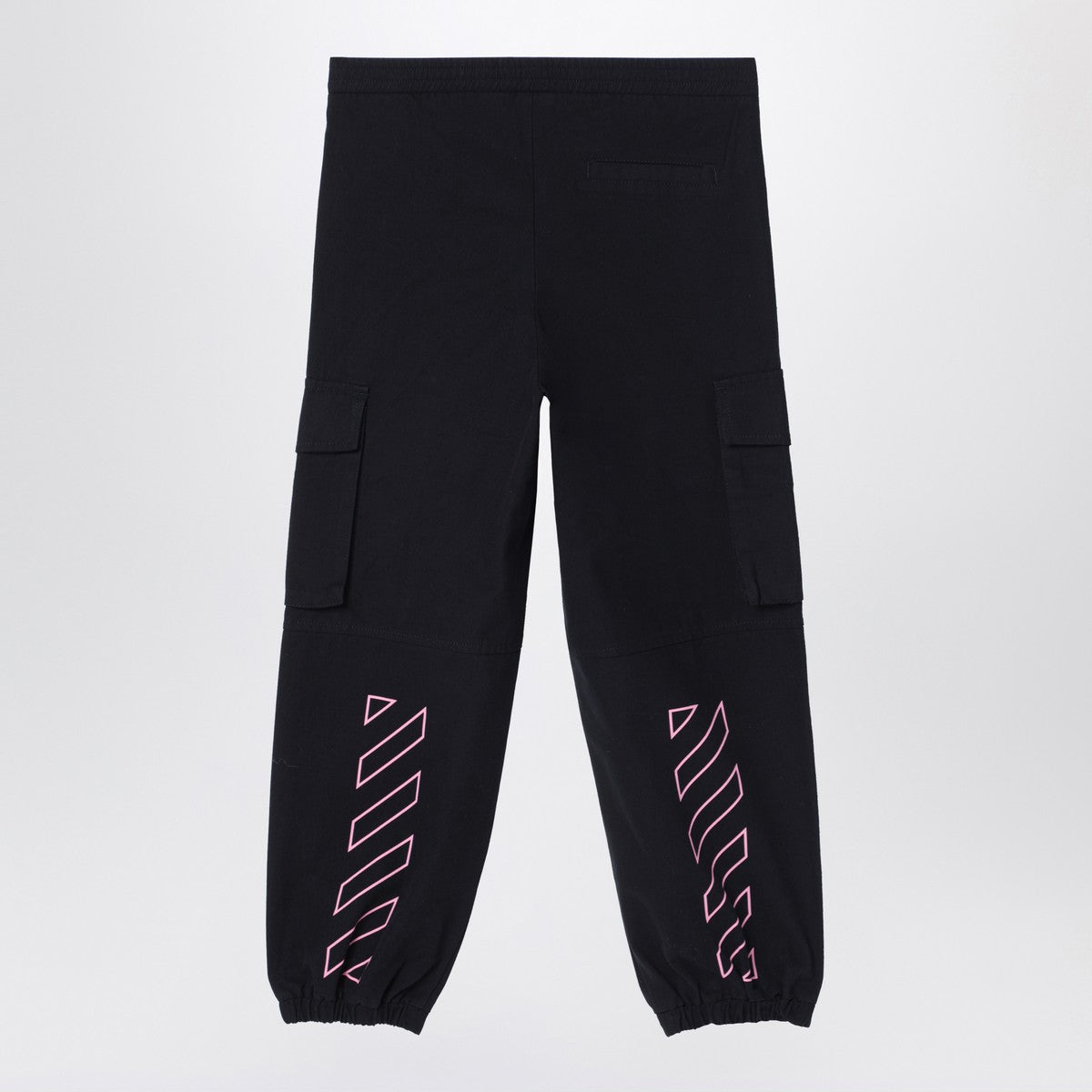 Off White Off-White™ Black jogging cargo trousers with logo Off White