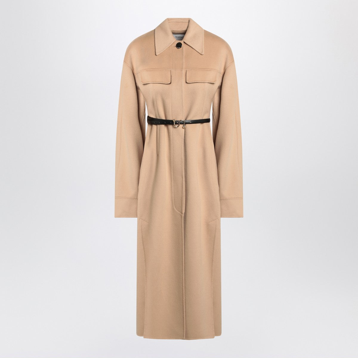 Sportmax Camel-coloured wool coat Sportmax