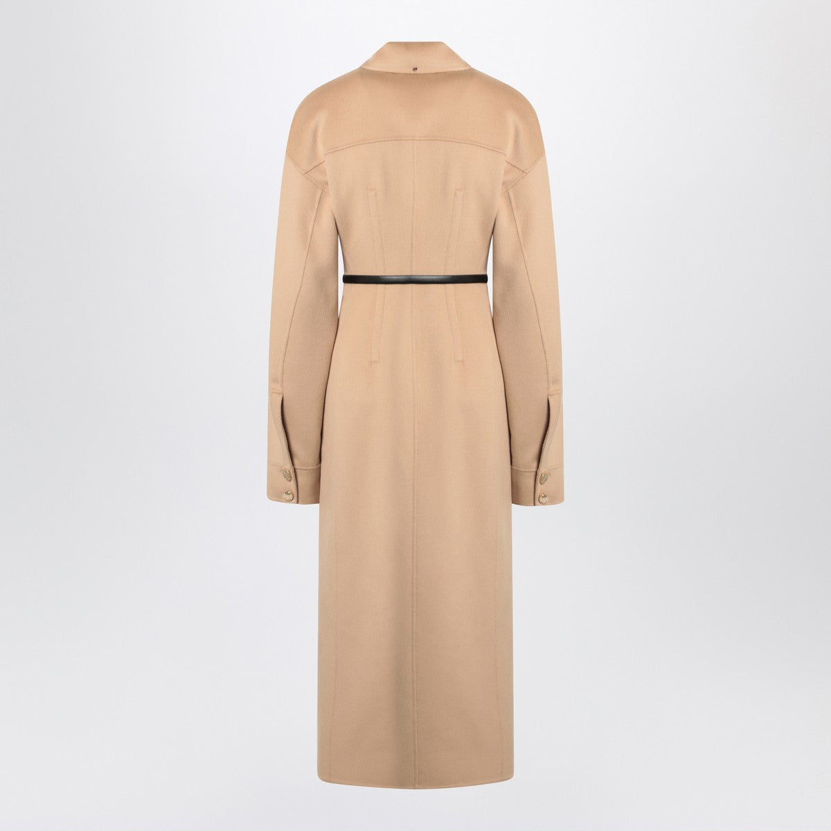 Sportmax Camel-coloured wool coat Sportmax