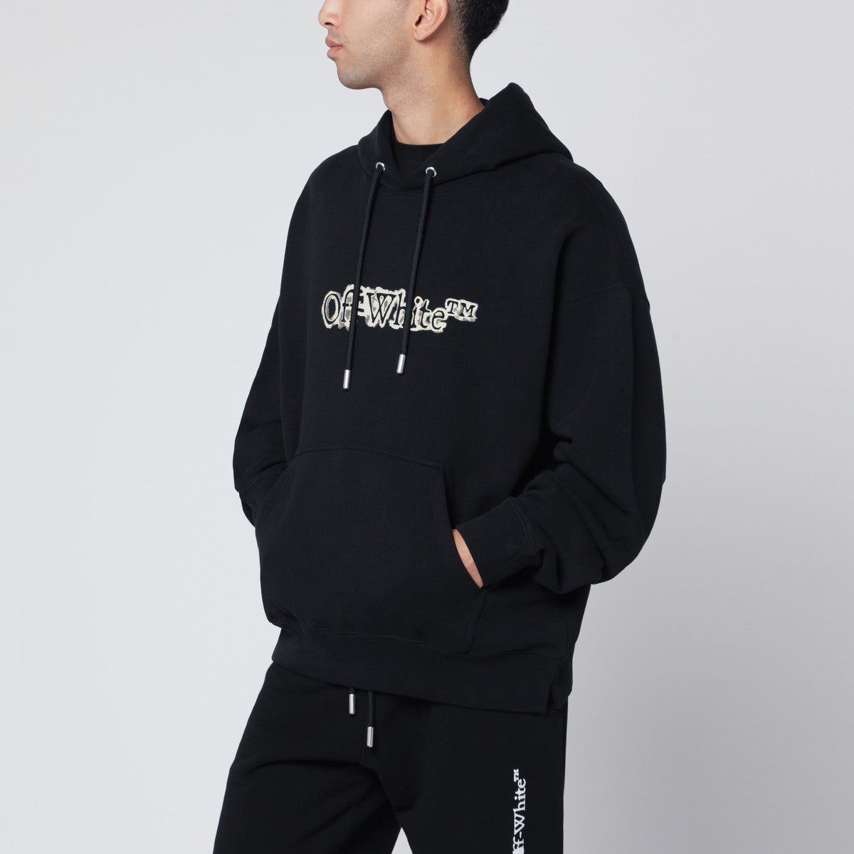 Off White Off-White™ Black Skate Cloudy Arrow hoodie Off White