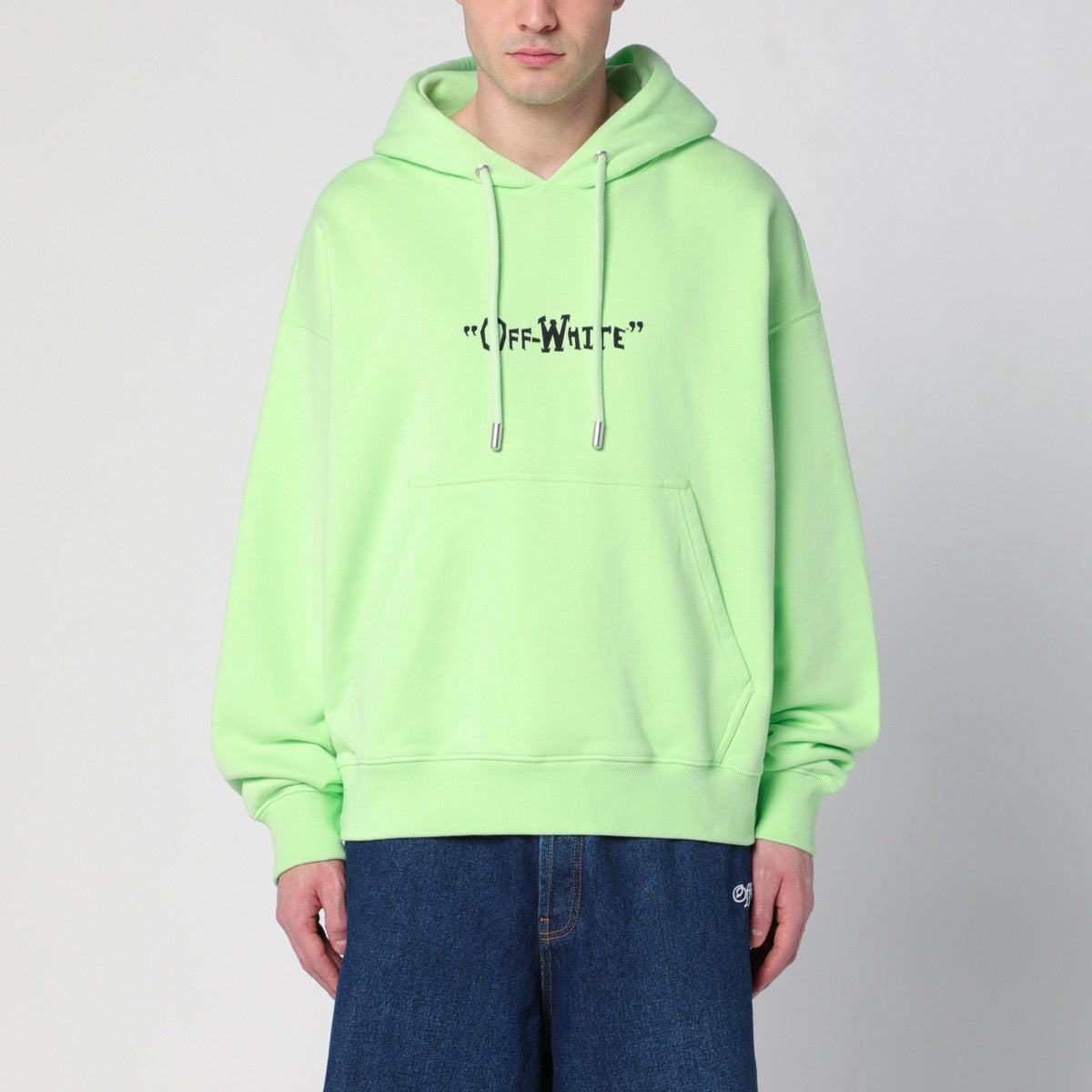 Off White Off-White™ Mint green sweatshirt with logo Off White