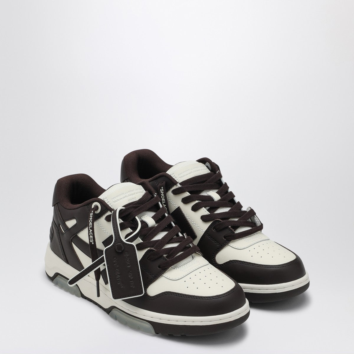 Off White Off-White™ Out Of Office white/chocolate sneaker Off White