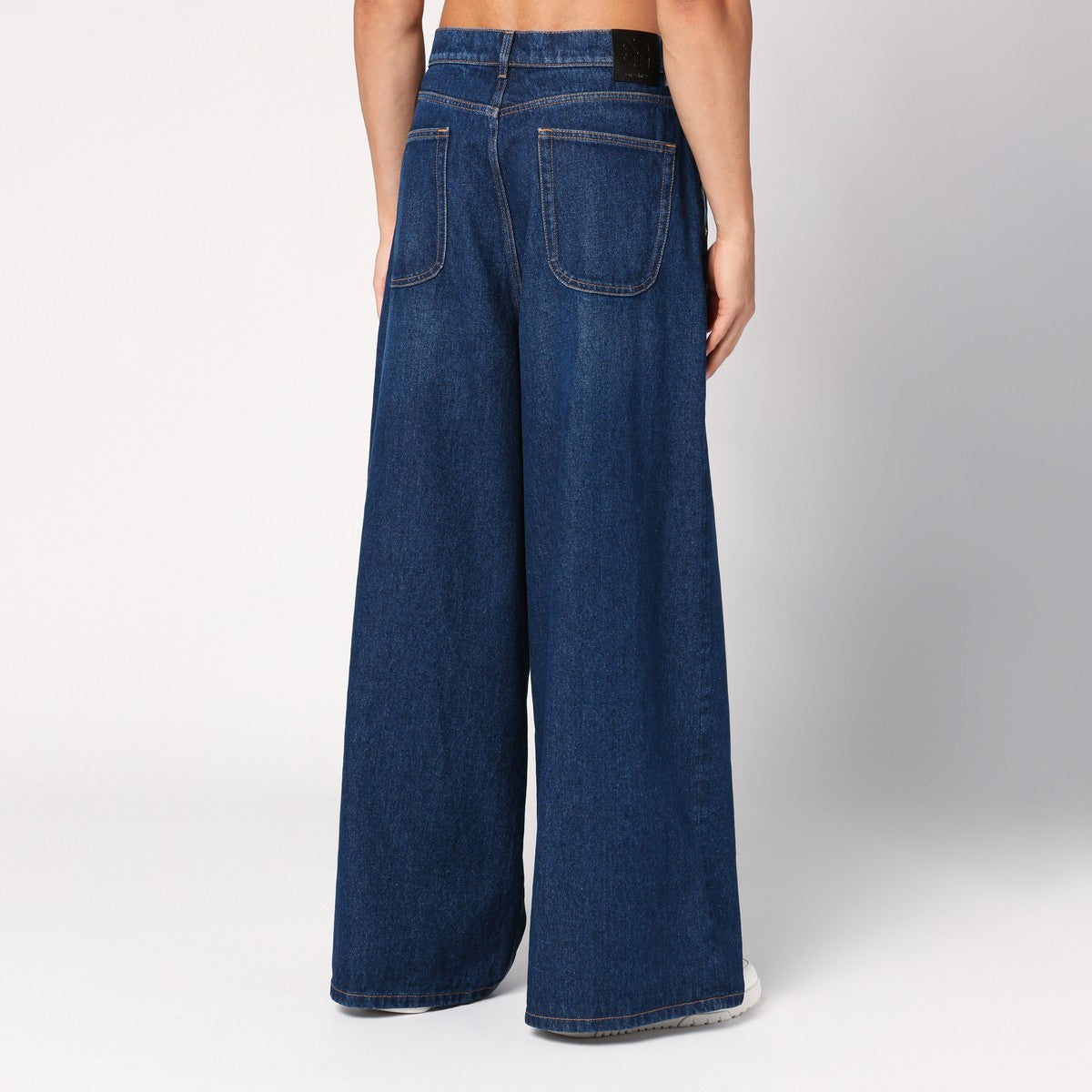 Off White Off-White™ Blue wide denim jeans Off White