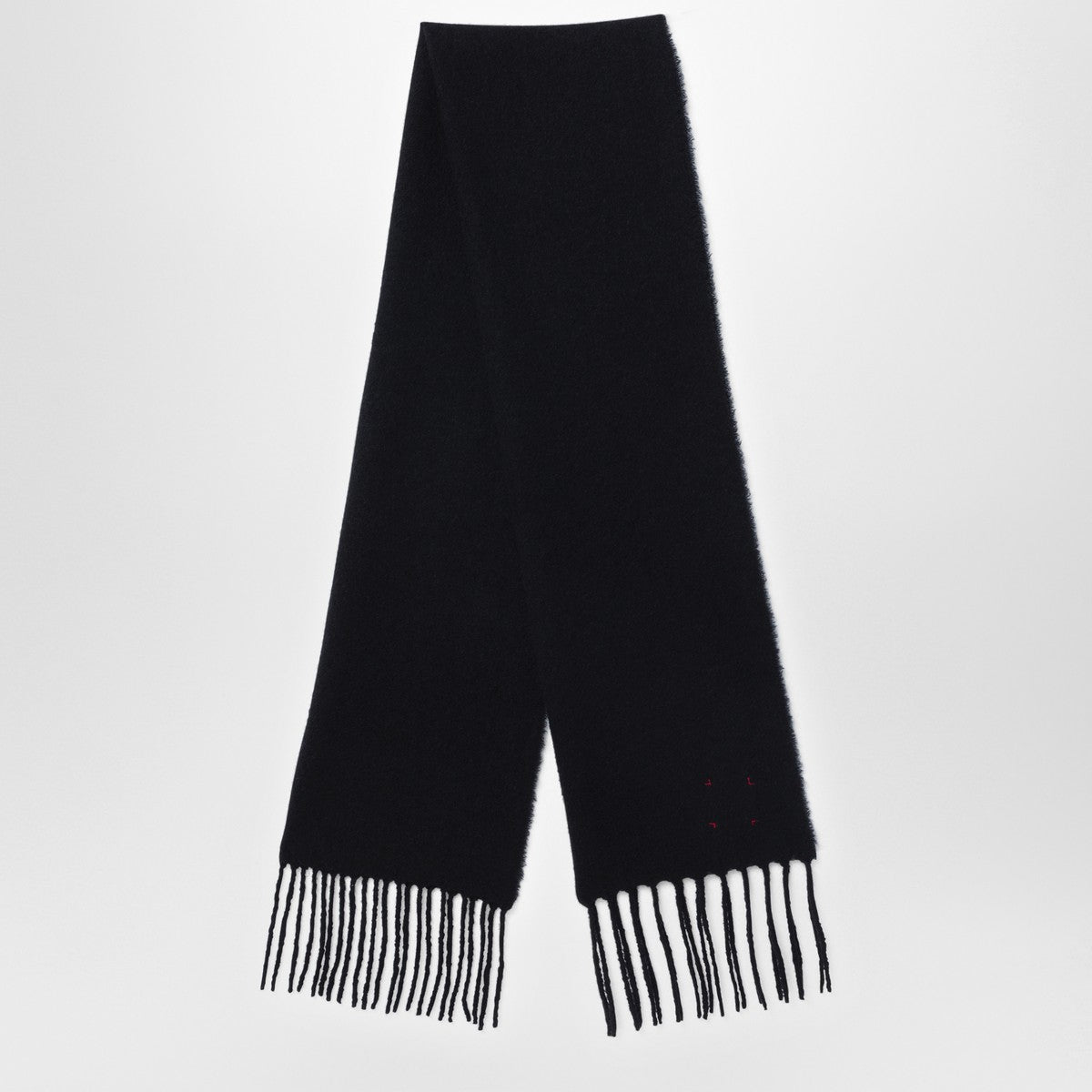 Destin Black wool and cahsmere scarf Destin