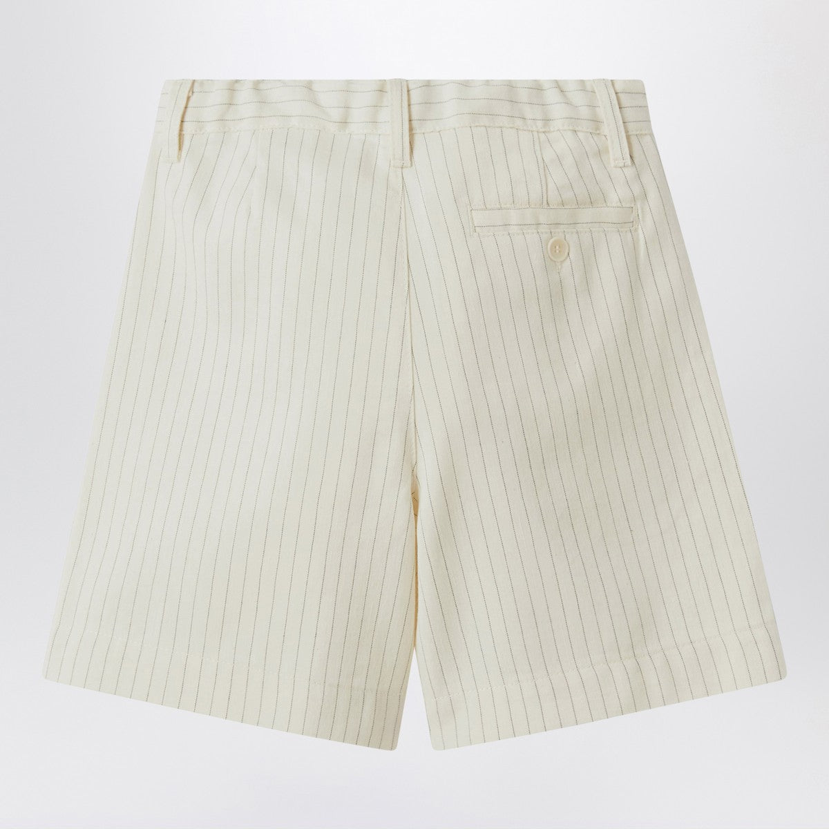 Il Gufo Pinstriped cotton Bermuda shorts Il Gufo