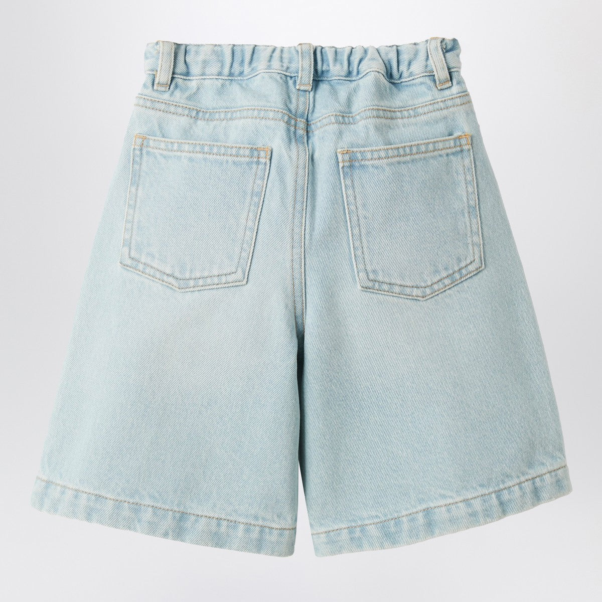 Il Gufo Light blue denim Bermuda Il Gufo