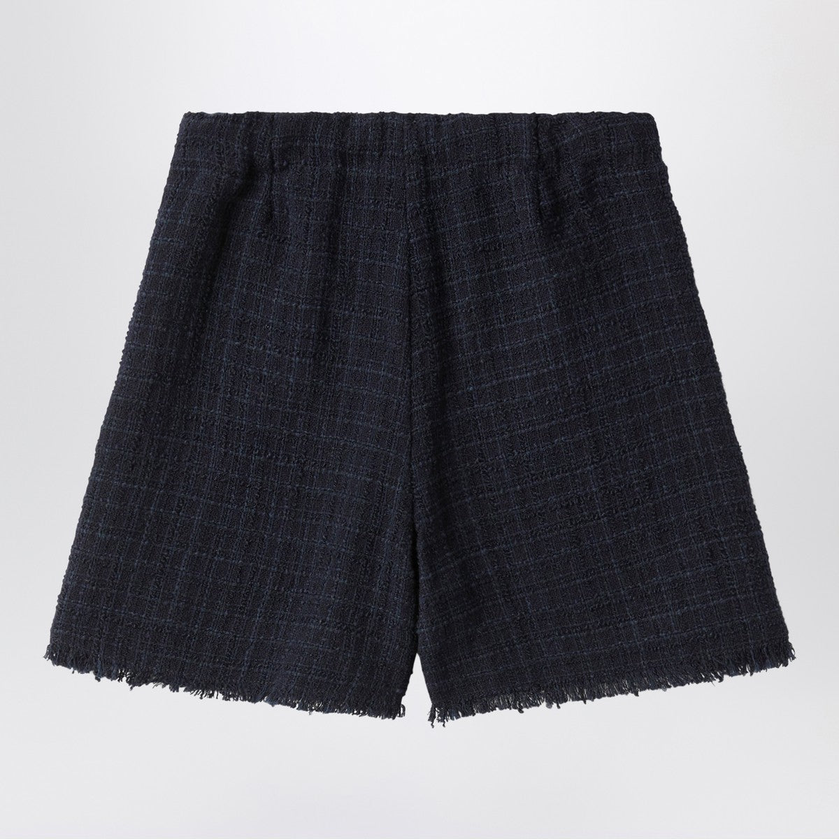 Il Gufo Blue tweed shorts Il Gufo