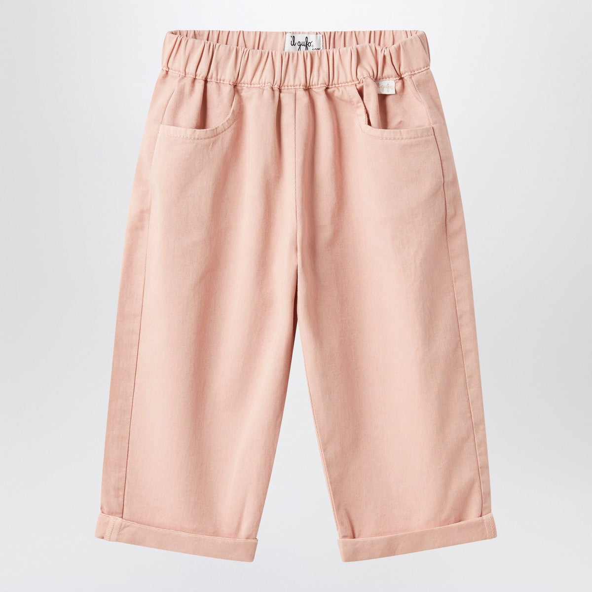 Il Gufo Pink cotton pants Il Gufo