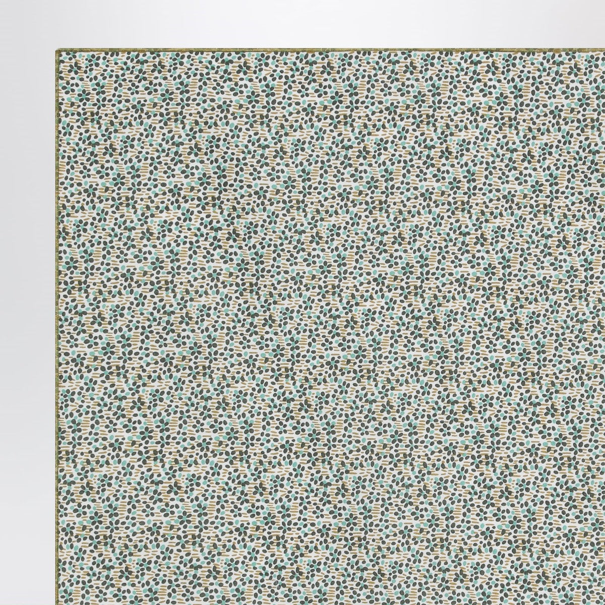 Il Gufo Forest green scarf in Liberty fabric Il Gufo