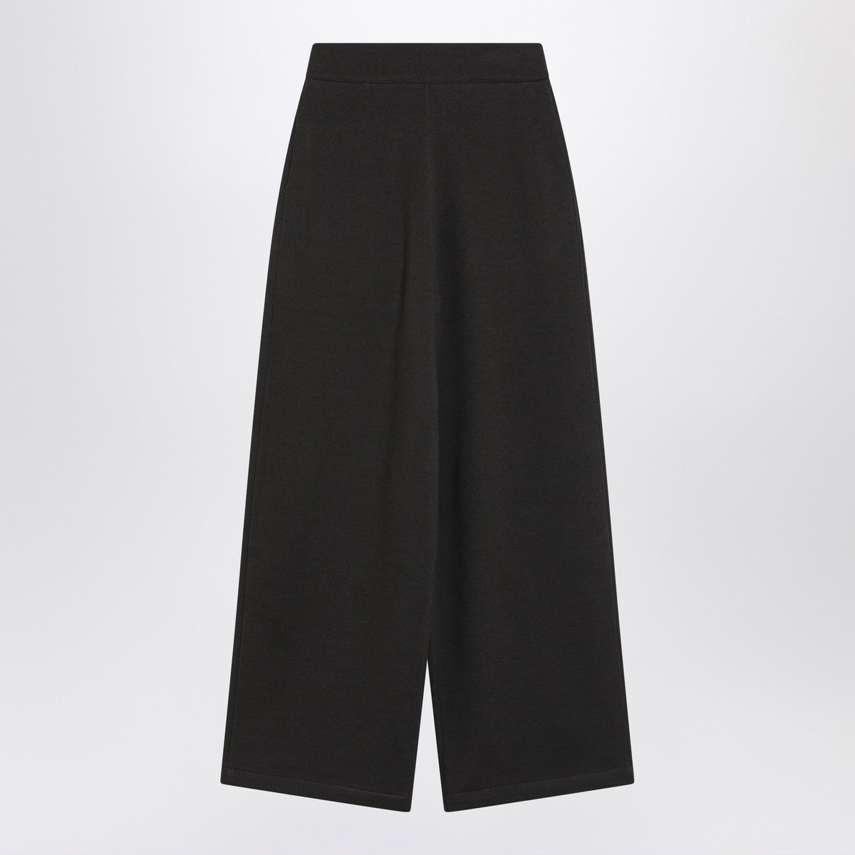 LEMAIRE Wide brown wool-blend trousers Lemaire