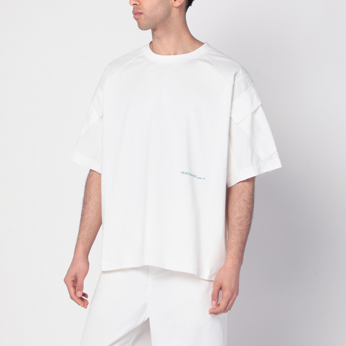 OAMC Peacemaker oversized white T-shirt Oamc