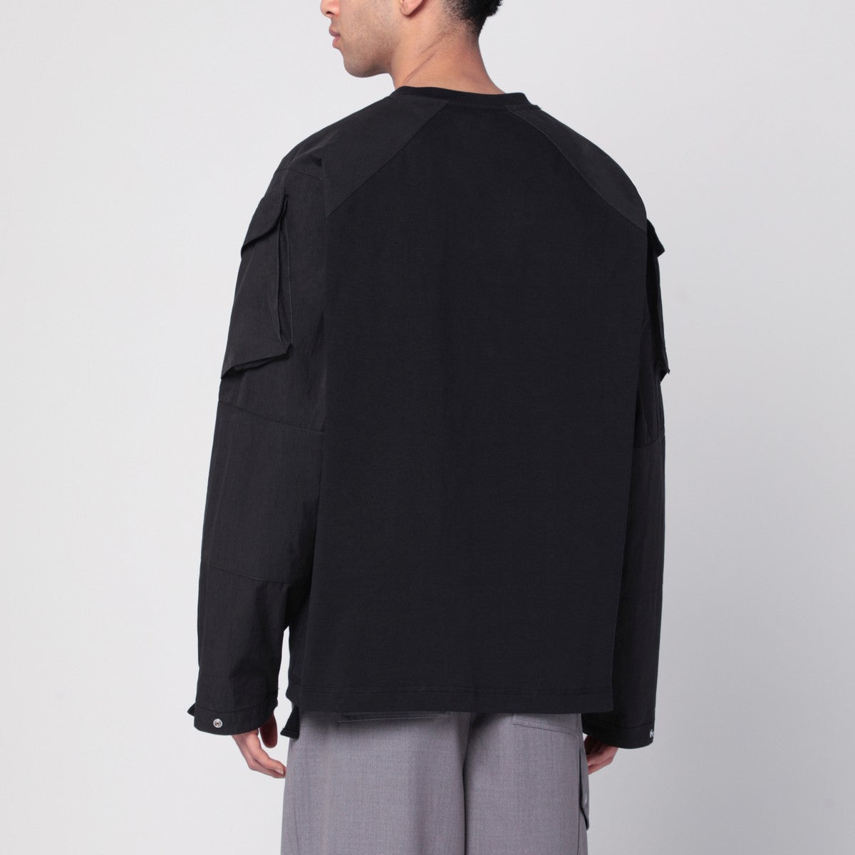 OAMC Peacemaker black cotton sweater Oamc