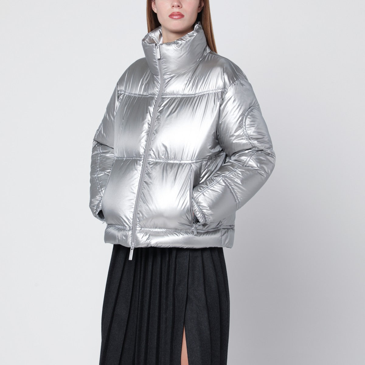 HERNO Metallic Shield Laminar jacket HERNO