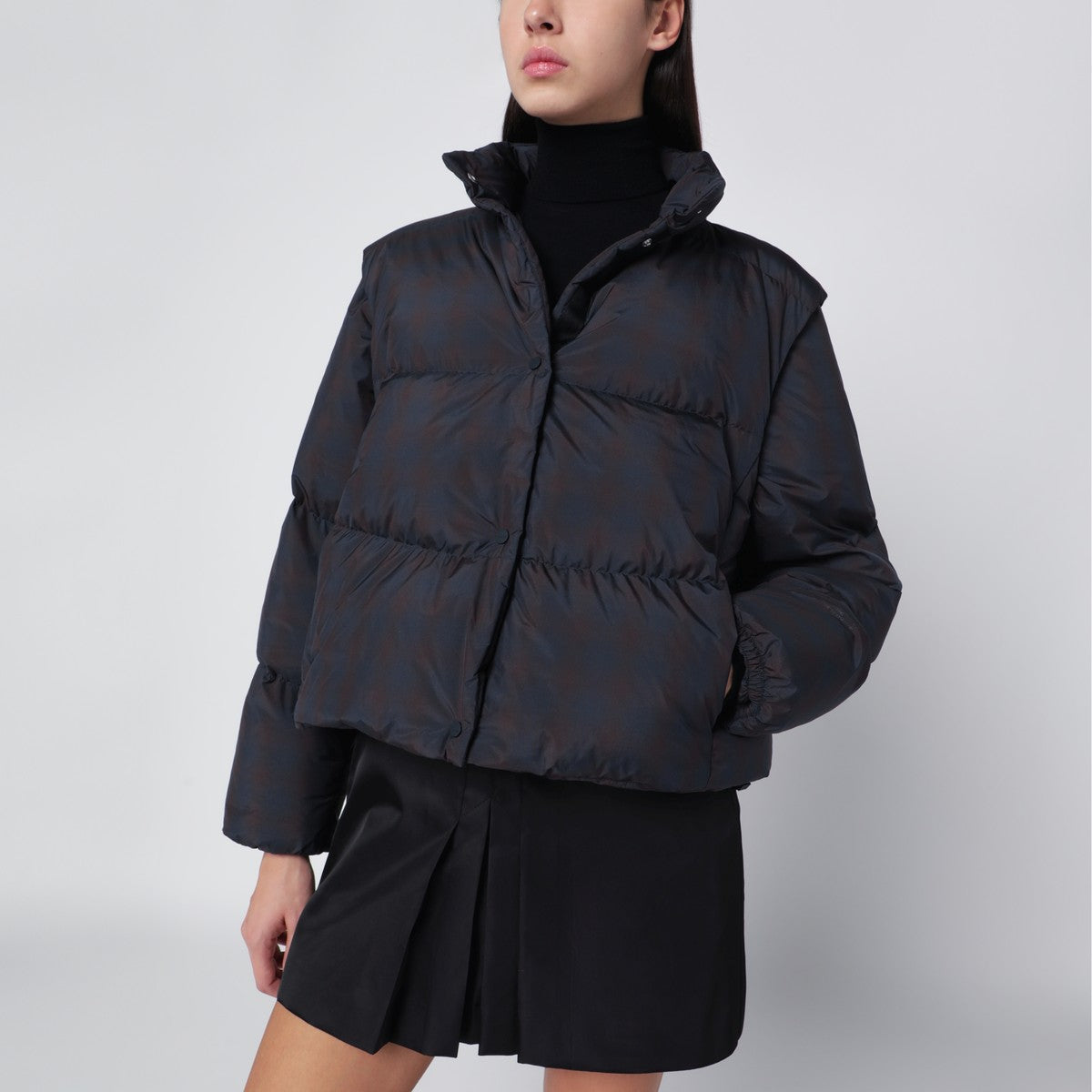 HERNO Brown Laminar jacket HERNO