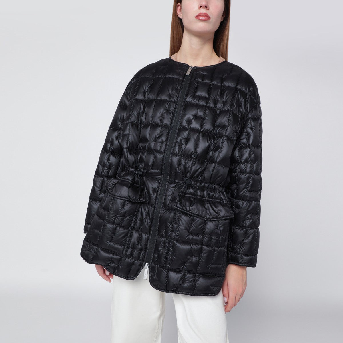 HERNO Black Laminar jacket in quilted ripstop HERNO
