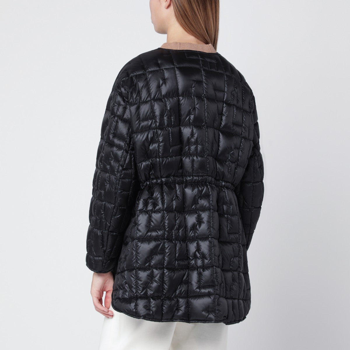 HERNO Black Laminar jacket in quilted ripstop HERNO