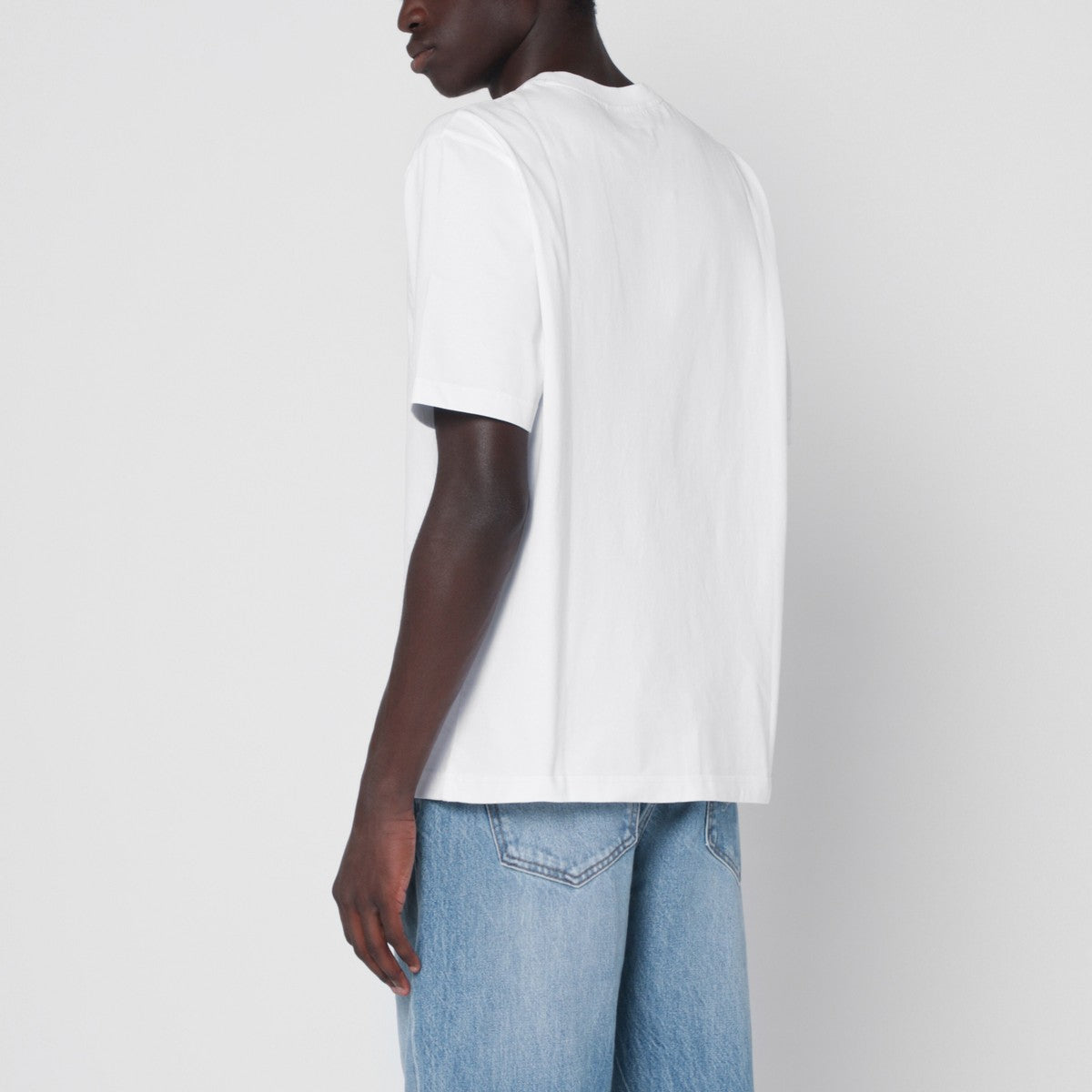 Maison Kitsuné White T-shirt with logo print Maison Kitsuné