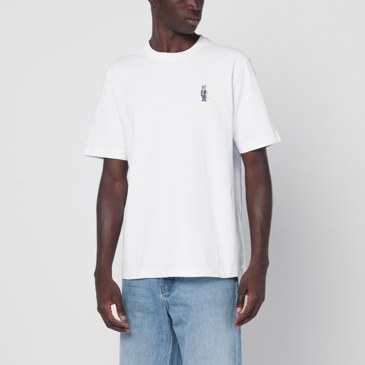 Maison Kitsuné White cotton T-shirt Maison Kitsuné