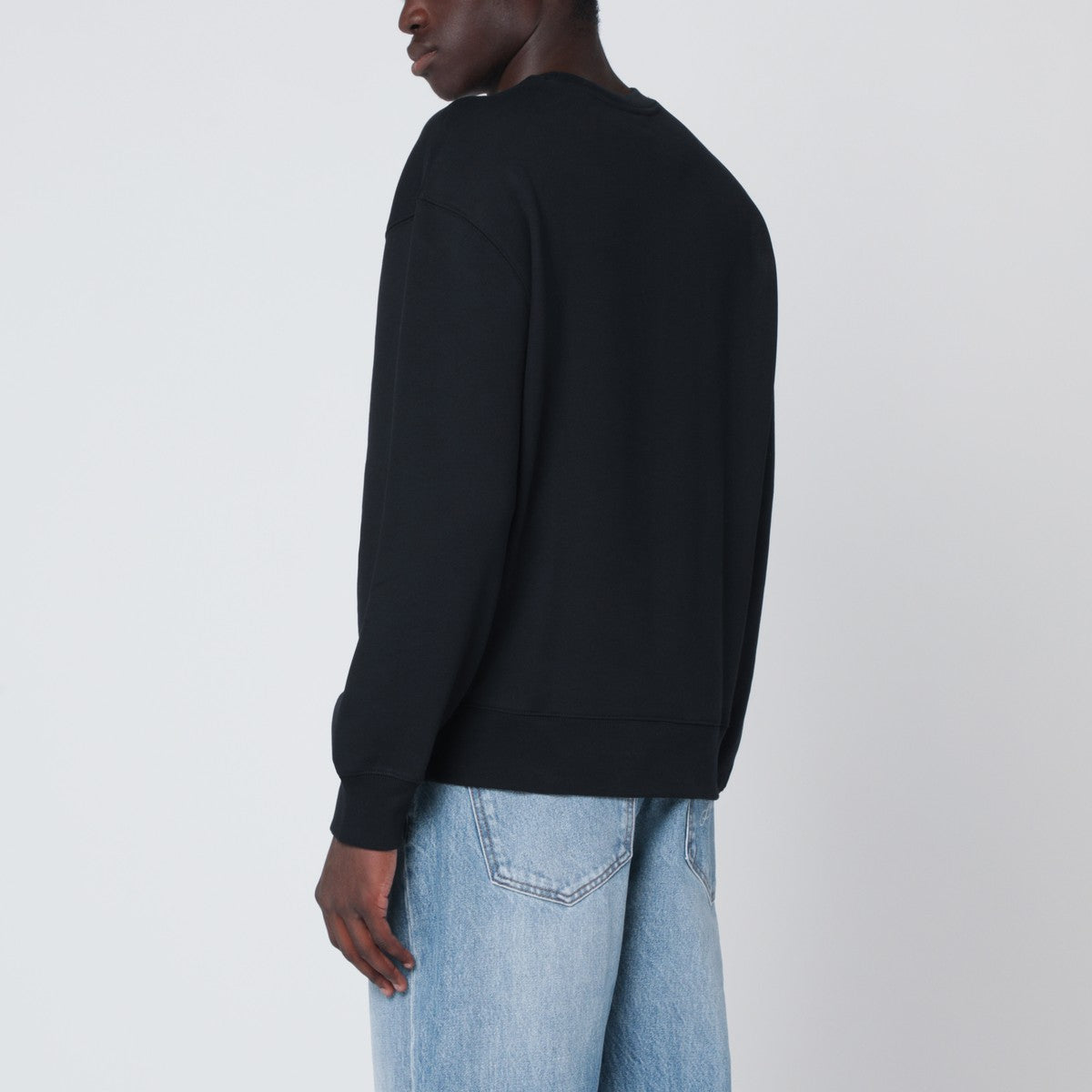 Maison Kitsuné Black cotton sweatshirt Maison Kitsuné