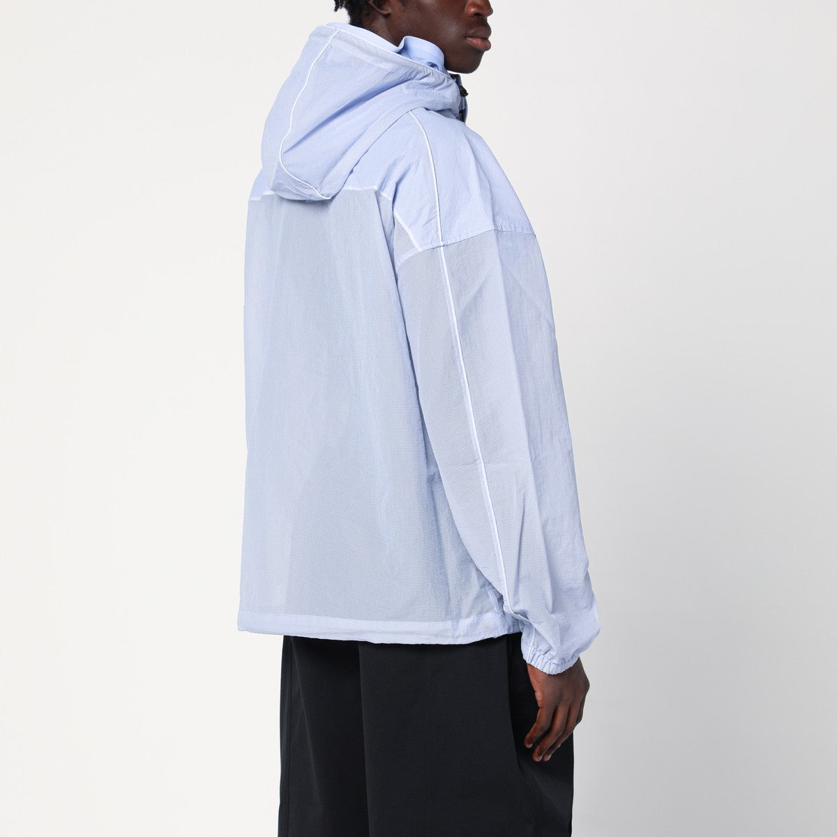 Purple Mountain Observatory Ripstop Mesh zip-up lilac jacket Purple Mountain Observatory