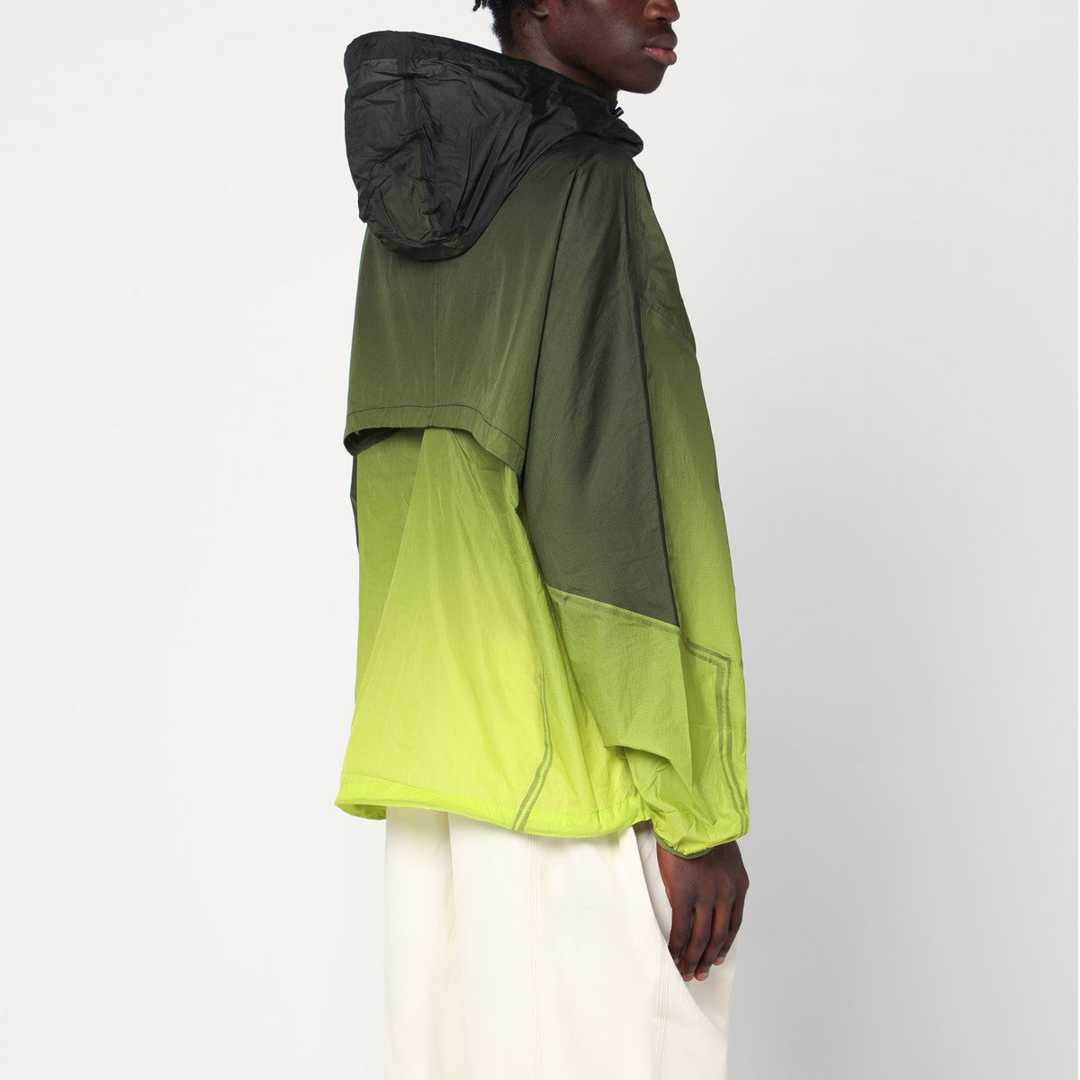 Purple Mountain Observatory Breeze Lime-coloured nylon jacket Purple Mountain Observatory