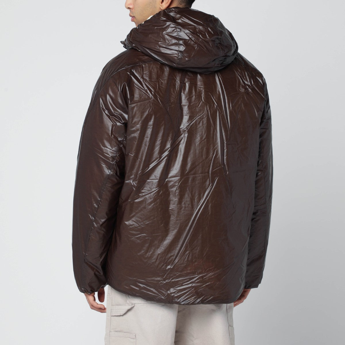 Purple Mountain Observatory Faded olive green Obsidian puffer jacket Purple Mountain Observatory