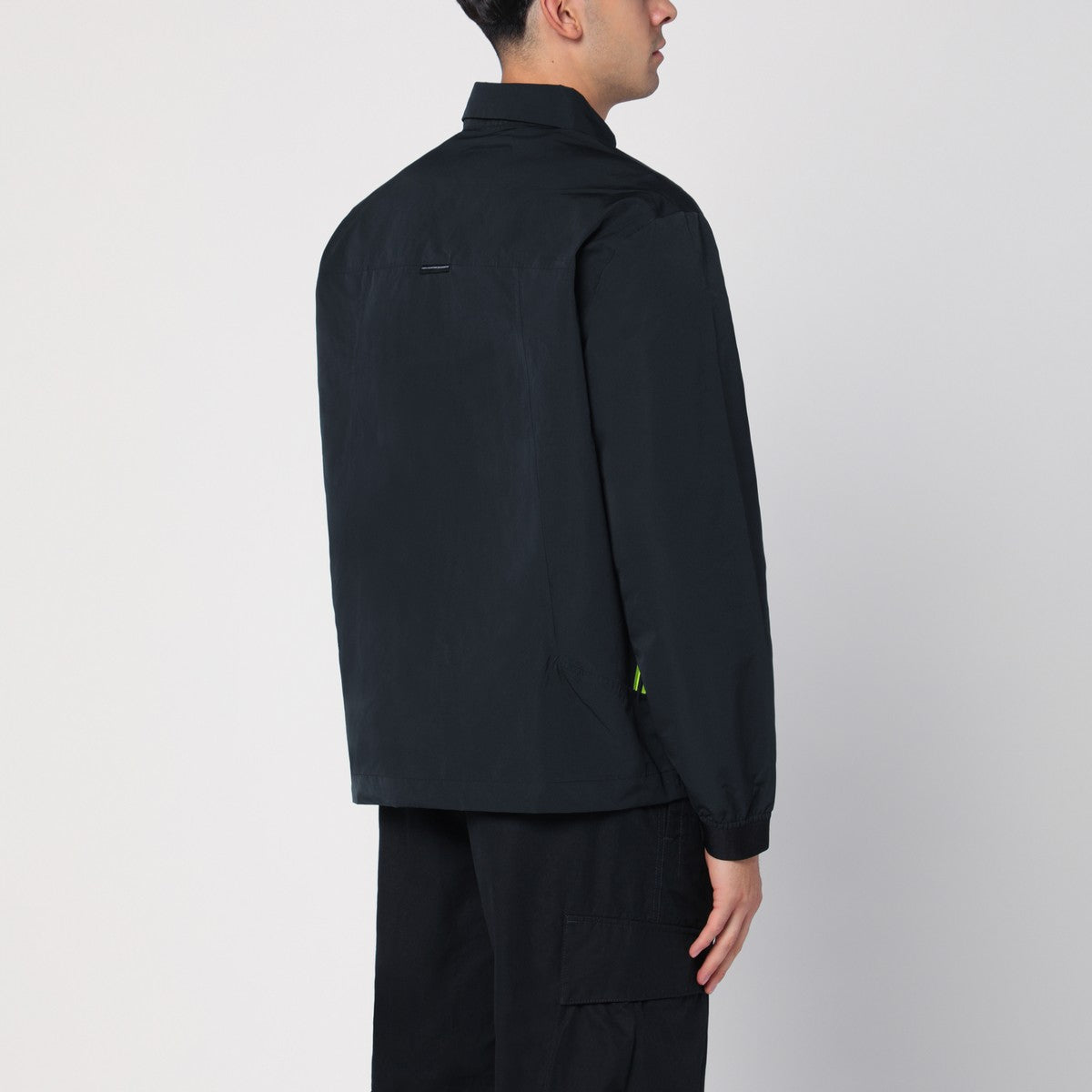 Purple Mountain Observatory Black shirt jacket with zip Purple Mountain Observatory