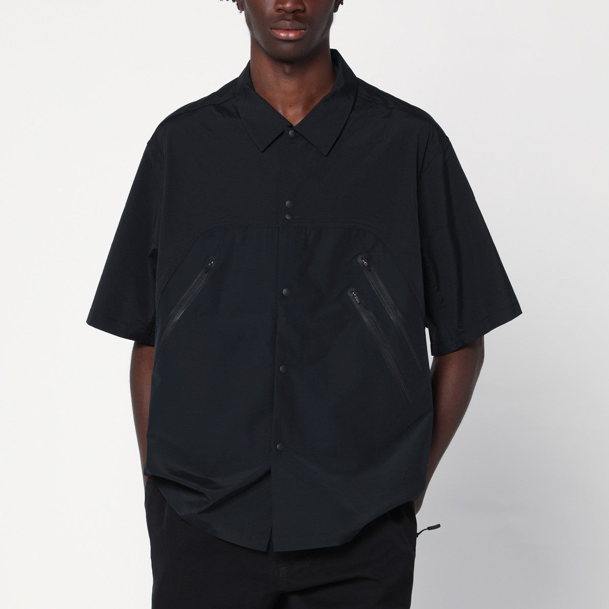 Purple Mountain Observatory Black nylon shirt Purple Mountain Observatory