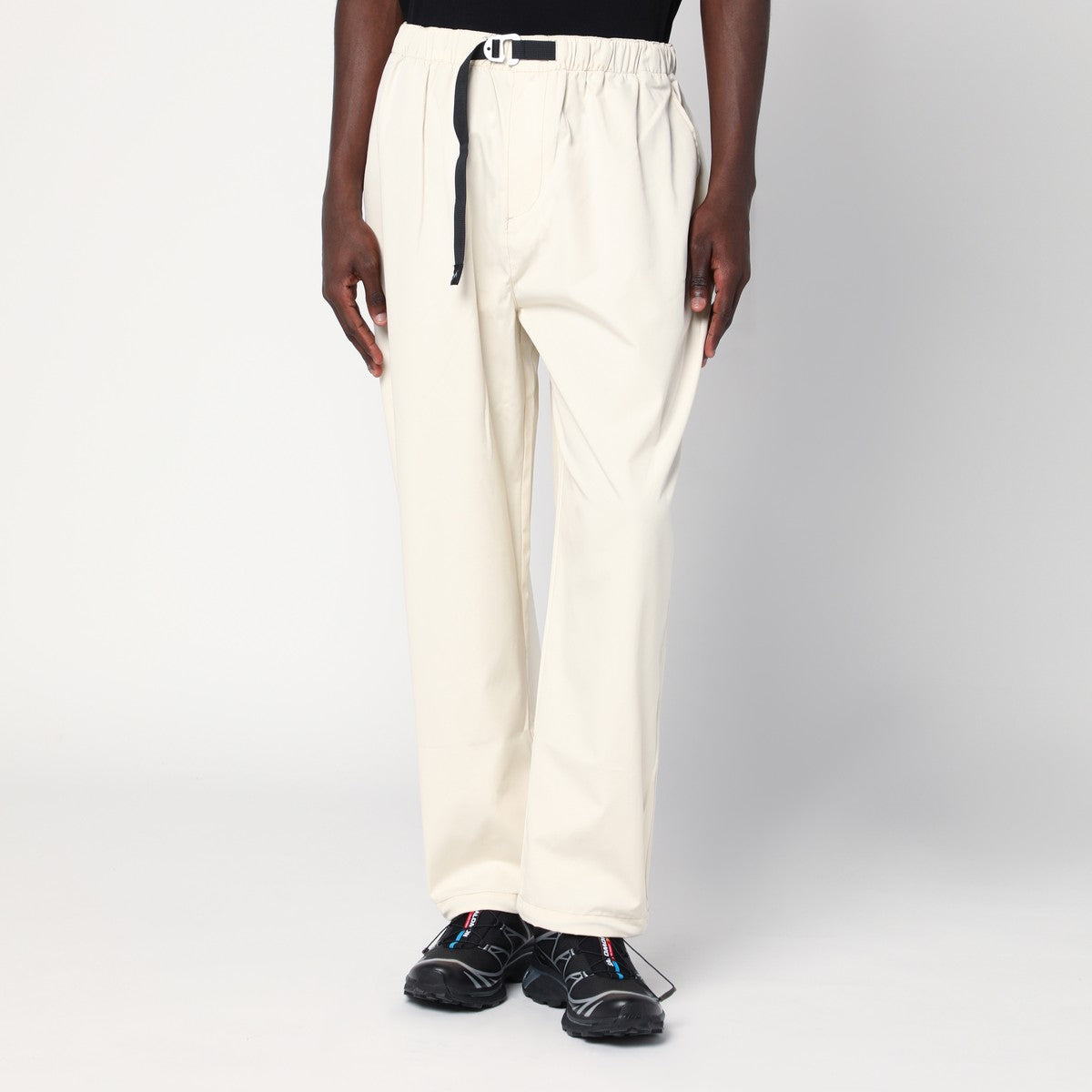 Purple Mountain Observatory Terrain cream-colored trousers in cotton-nylon blend Purple Mountain Observatory